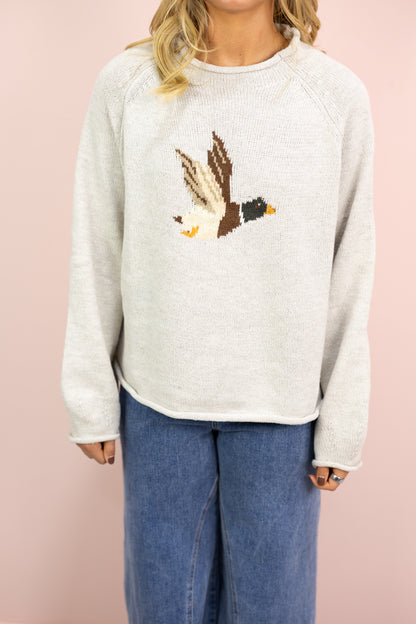 Darling Duck Sweater