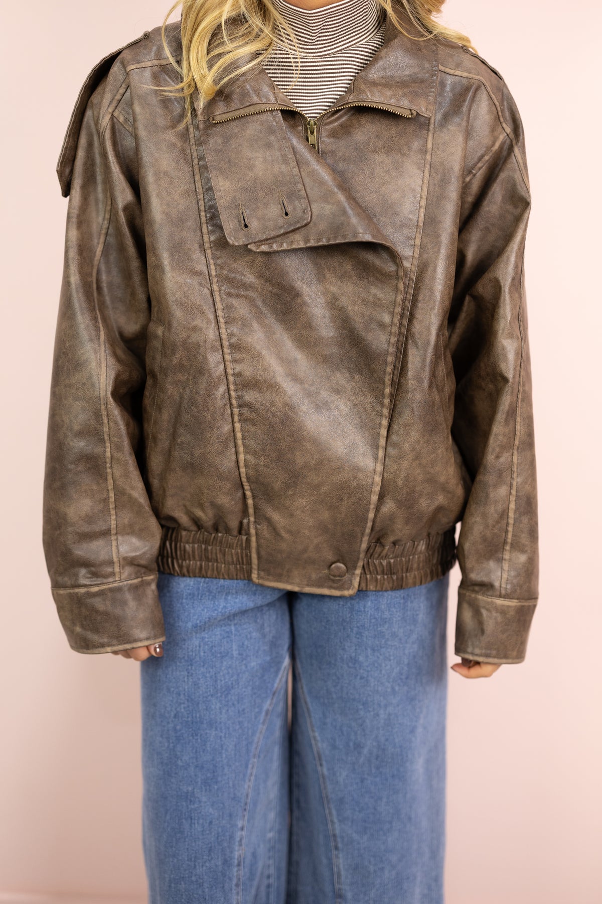 Otis Brown Vegan Lether Jacket