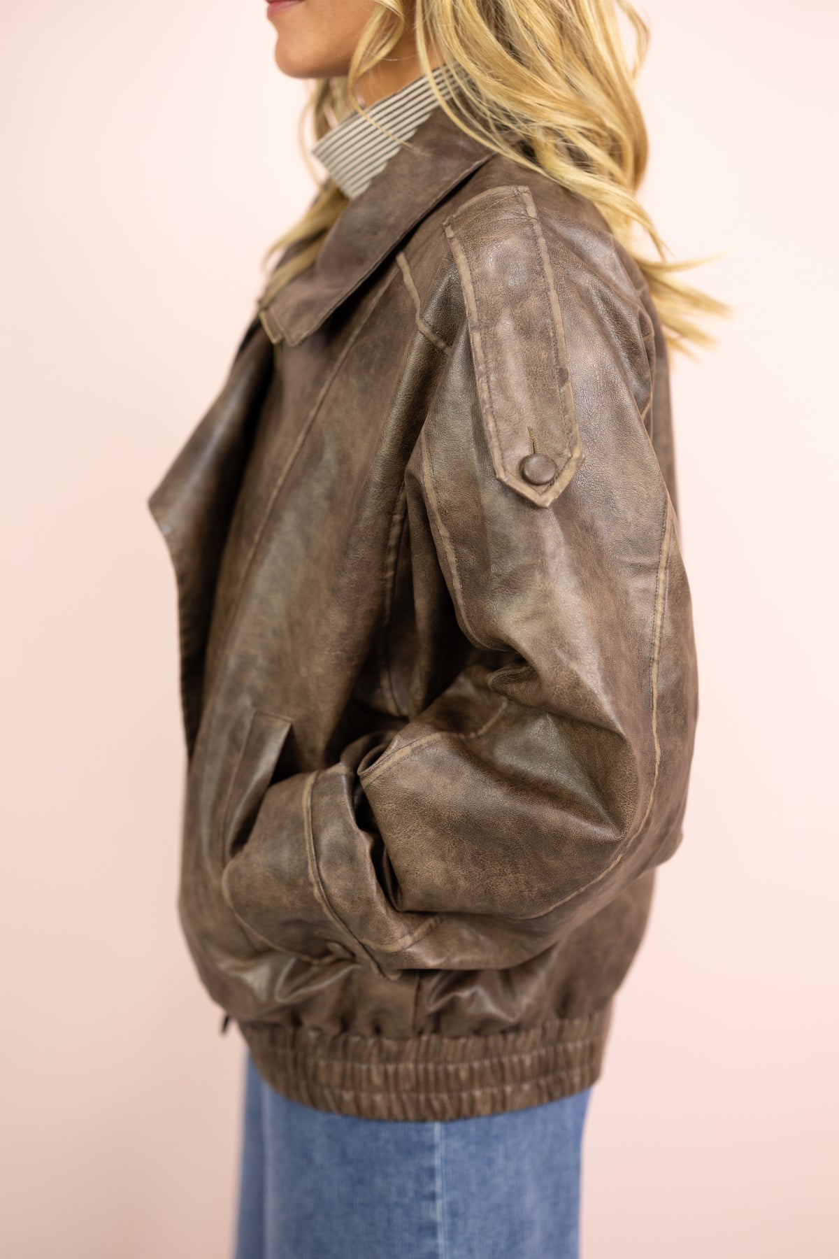 Otis Brown Vegan Lether Jacket