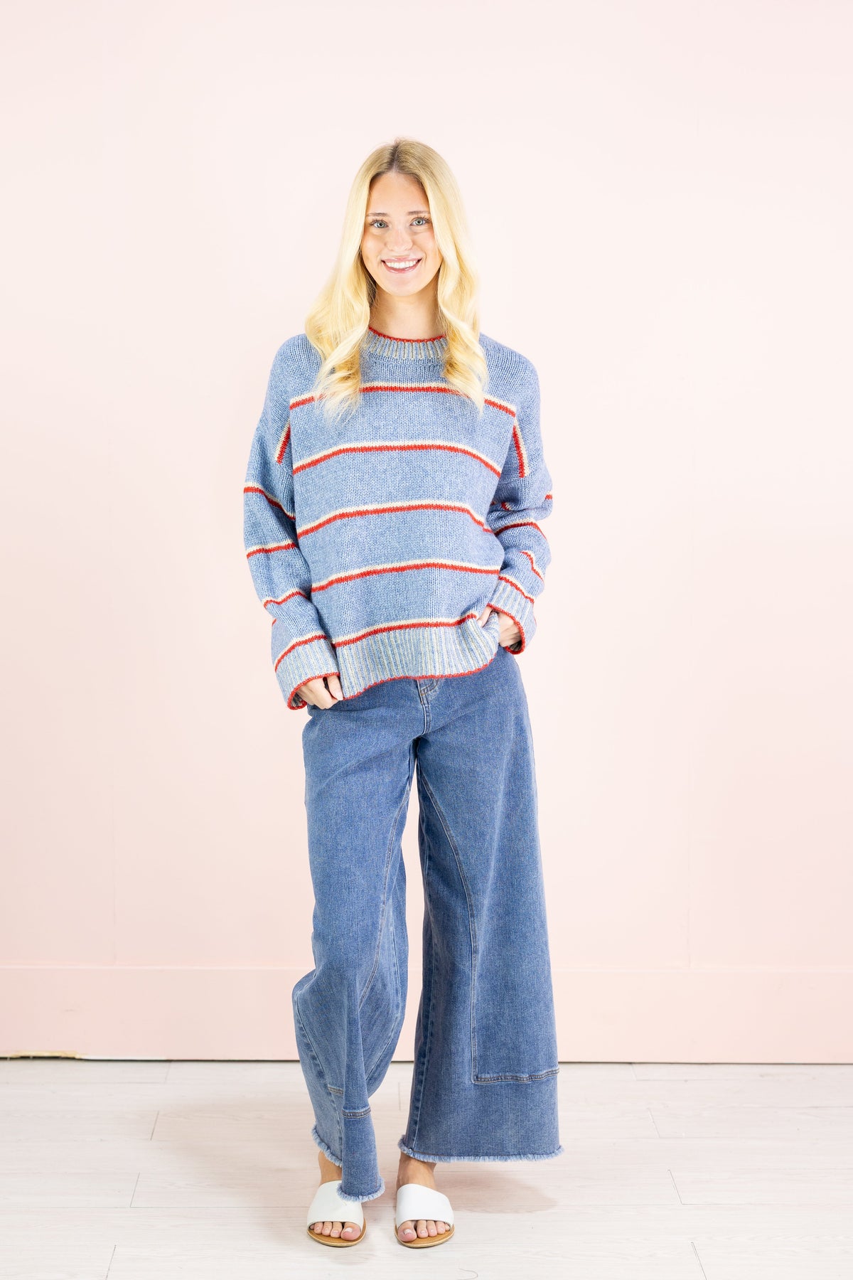 Tori Stripe Sweater