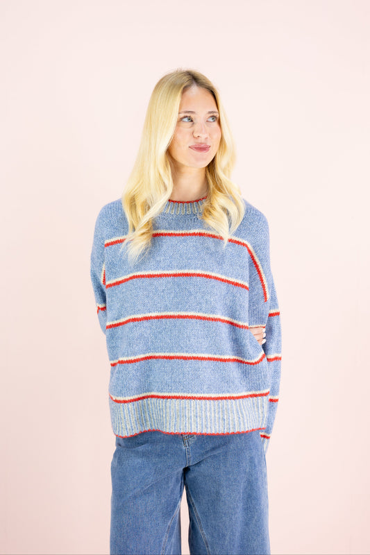 Tori Stripe Sweater