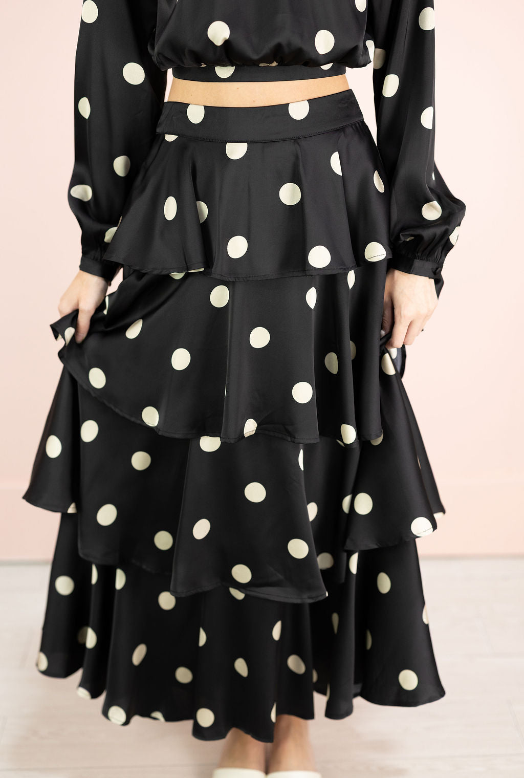 Nia Polka Dot Top & Skirt Set of 2