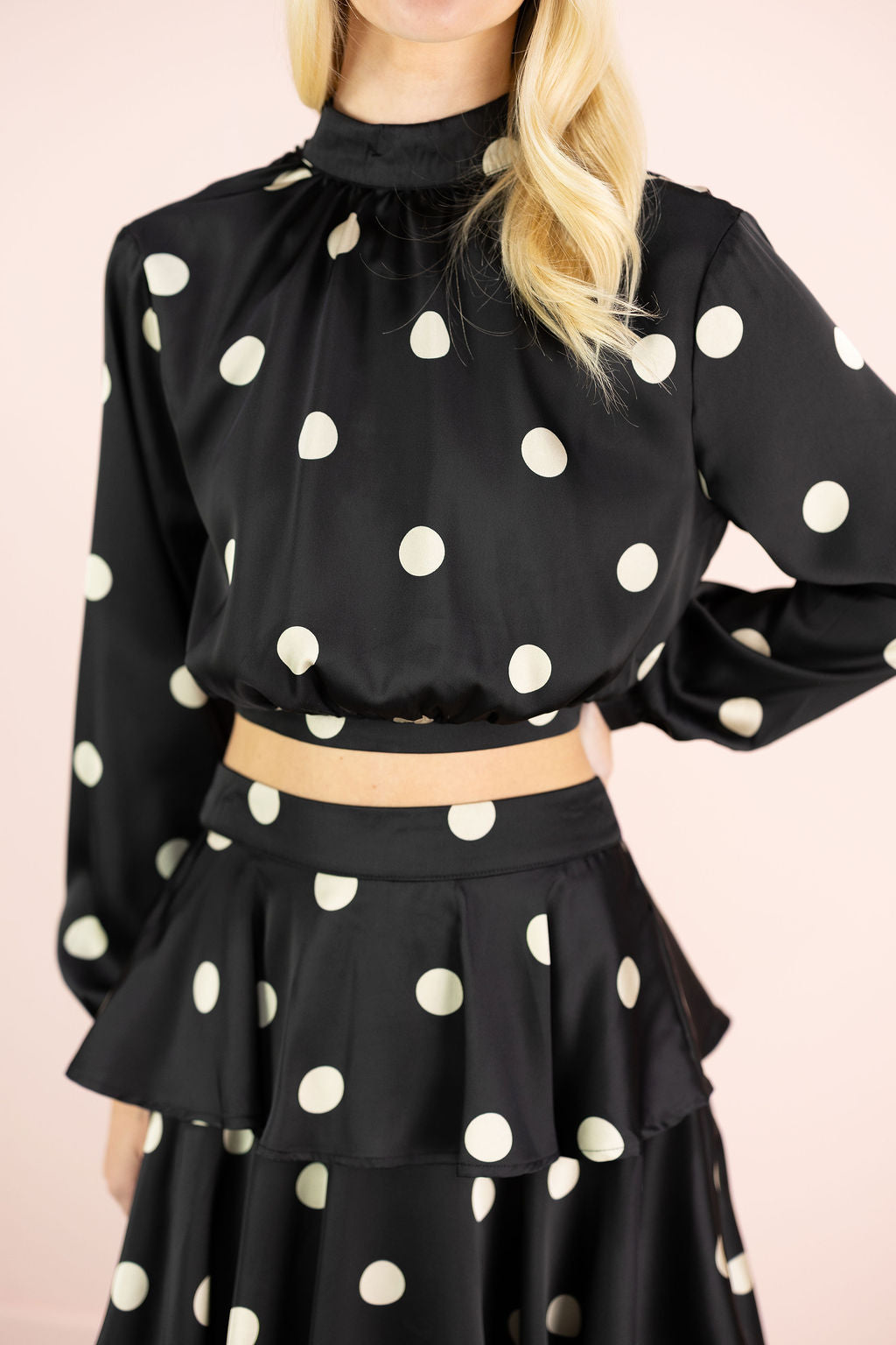 Nia Polka Dot Top & Skirt Set of 2