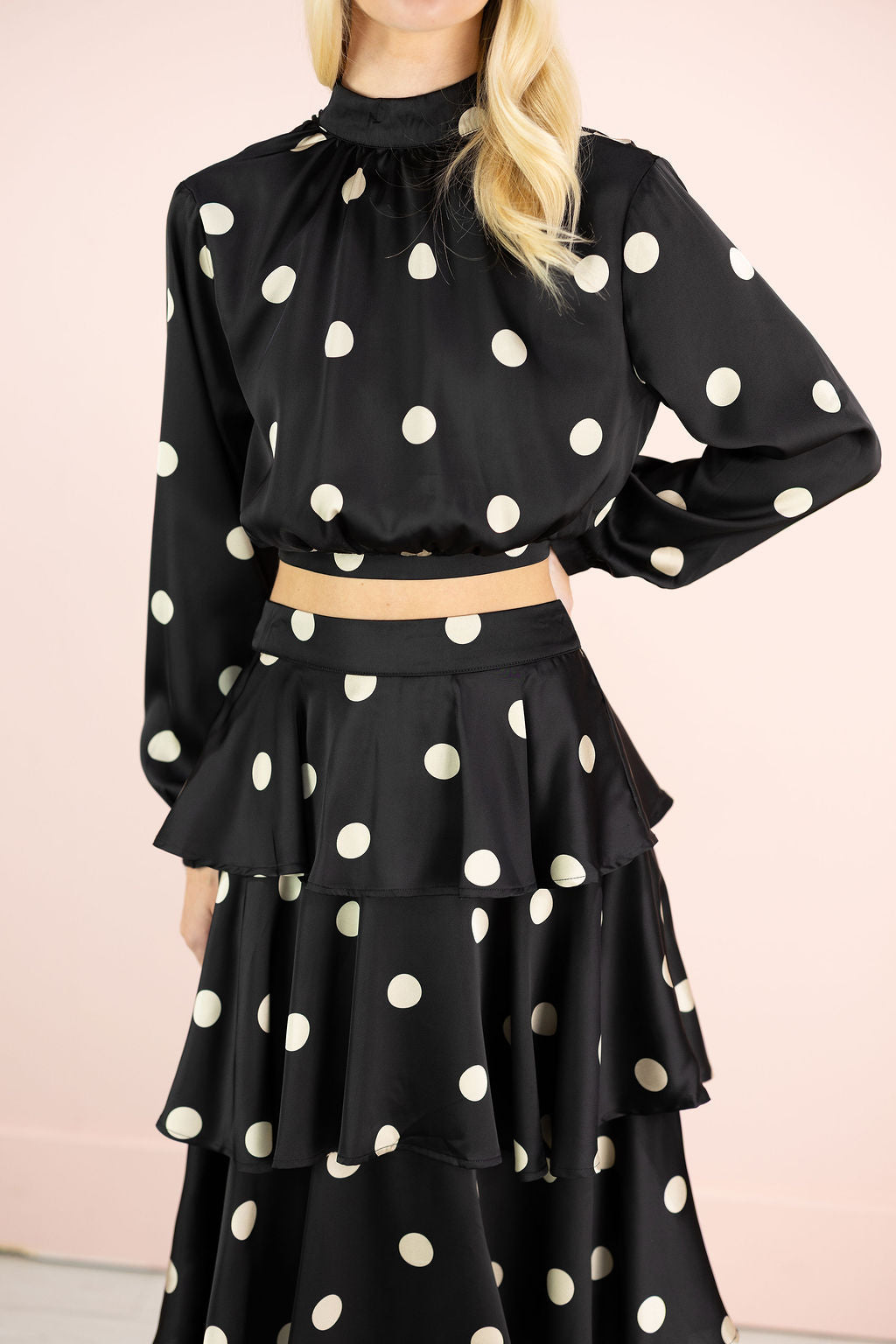 Nia Polka Dot Top & Skirt Set of 2