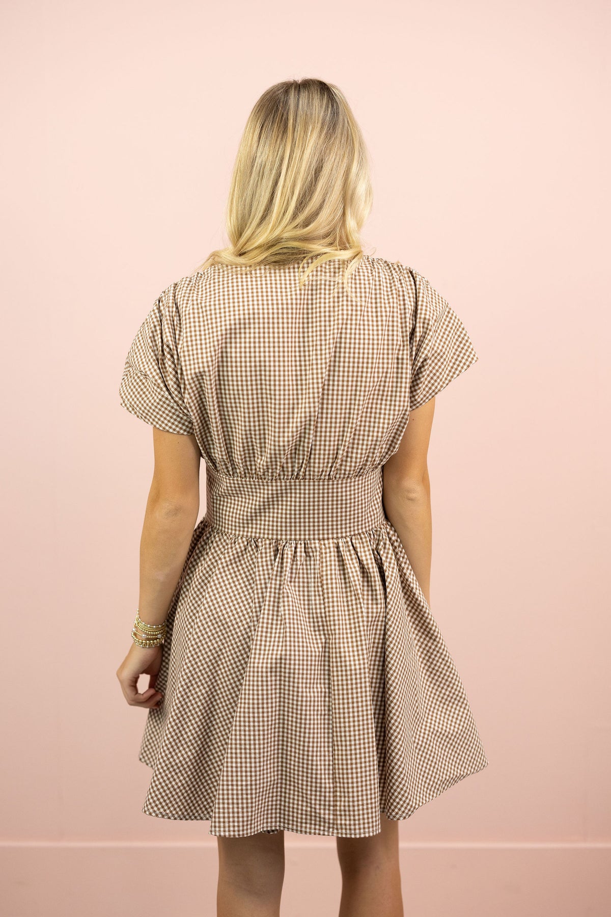 Darcy Gingham Dress w/ Belt