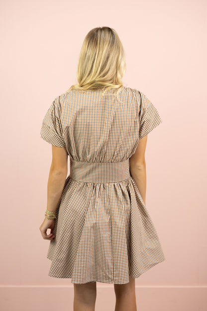 Darcy Gingham Dress w/ Belt