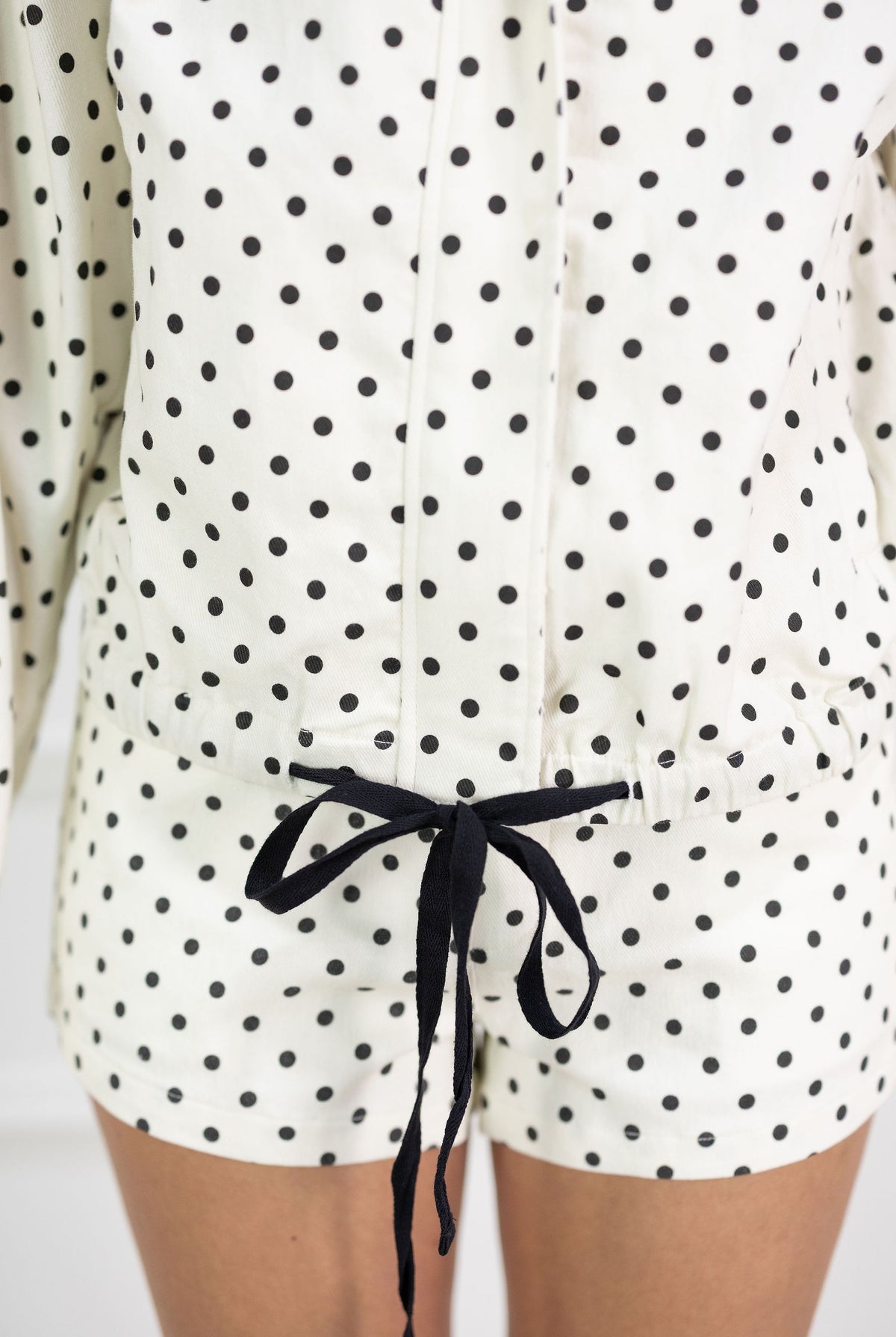 Cream Polka Dot Jacket