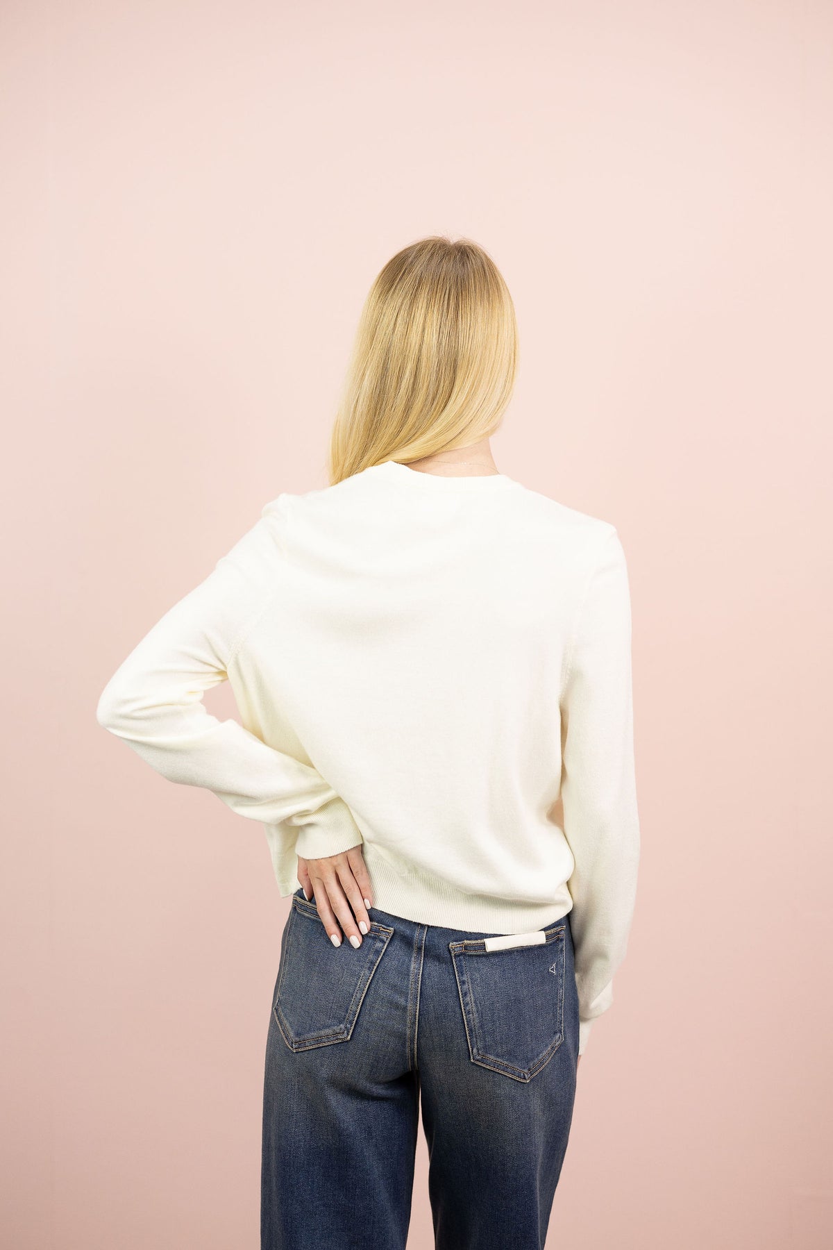 Essential Cardigan Ivory