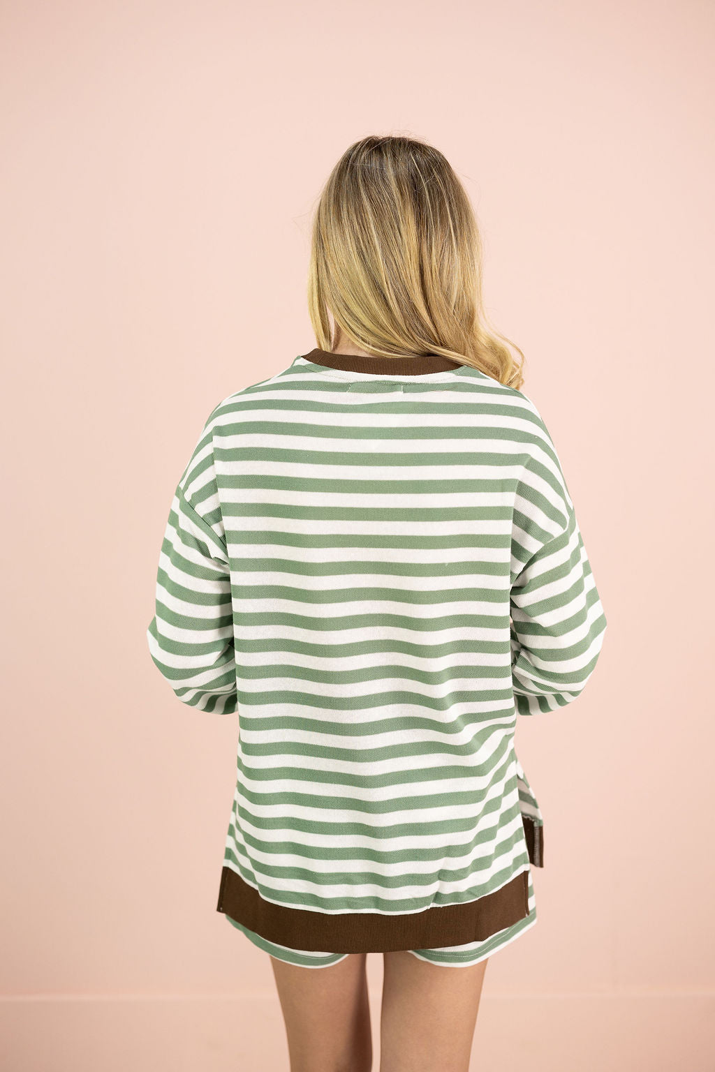 Averil Striped Lounge Set of 2 Sage