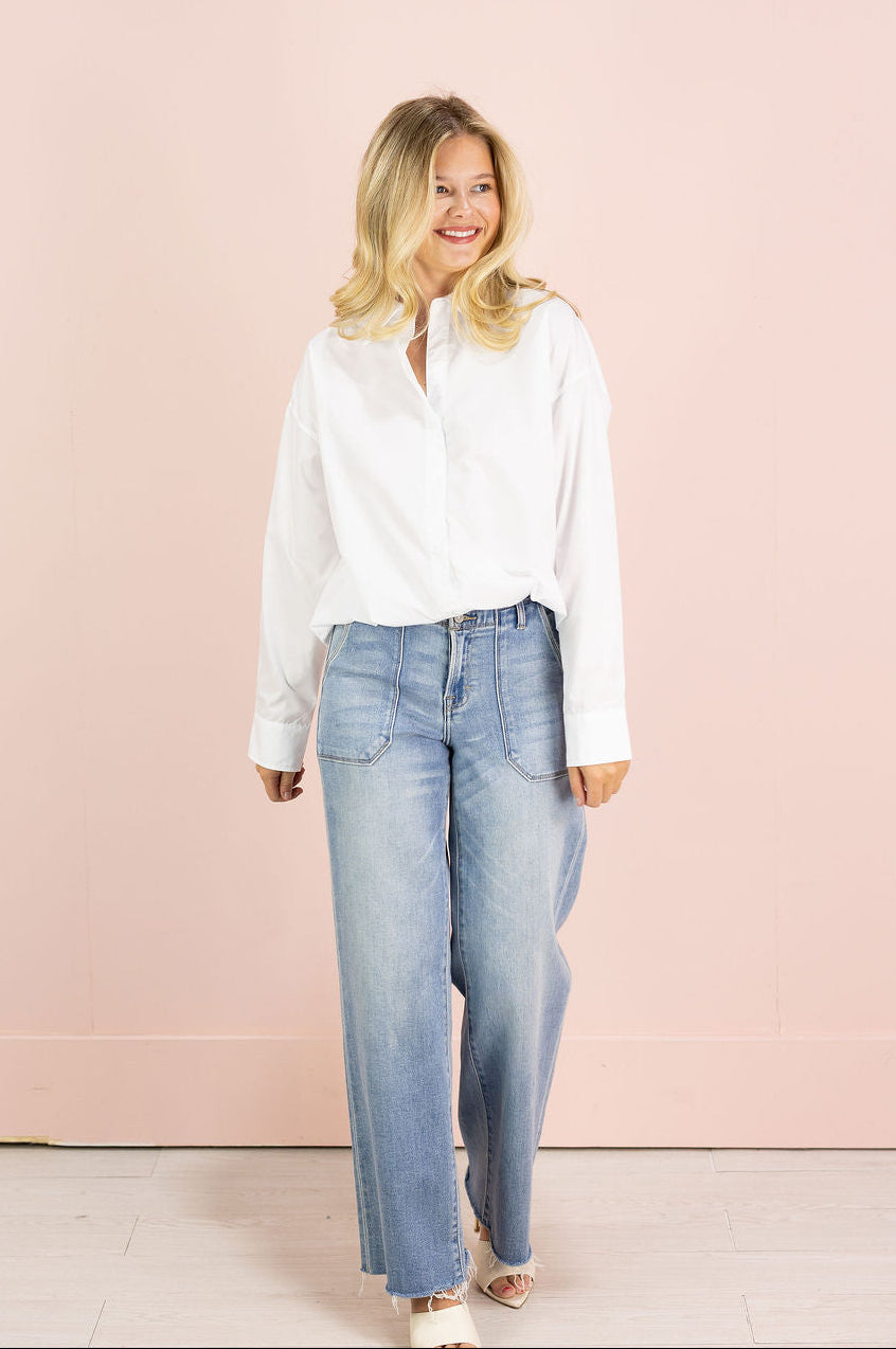 Oversized Shirt White