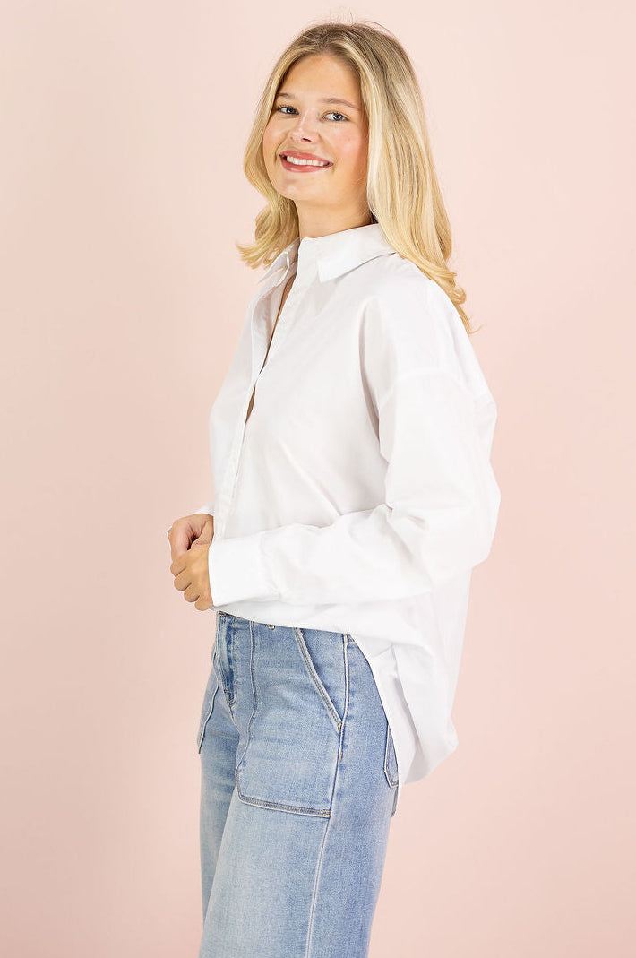Oversized Shirt White
