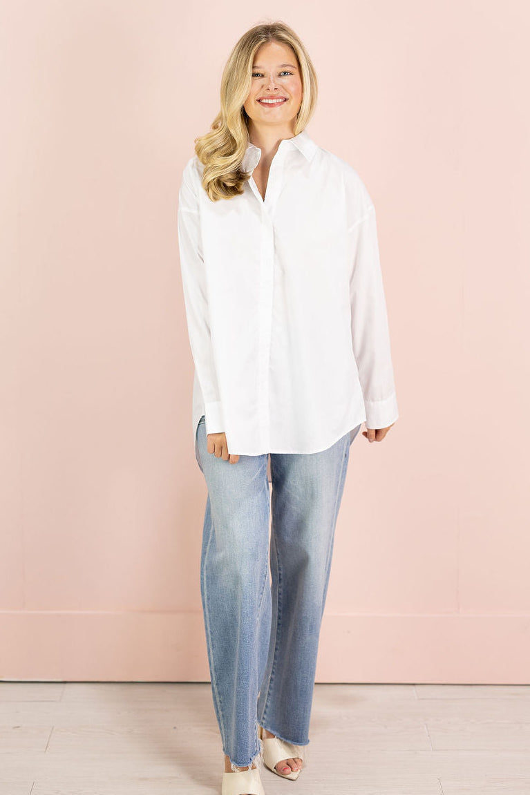 Oversized Shirt White