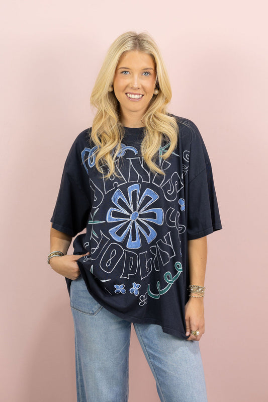 Janis Joplin Doodles 1969 OS Tee