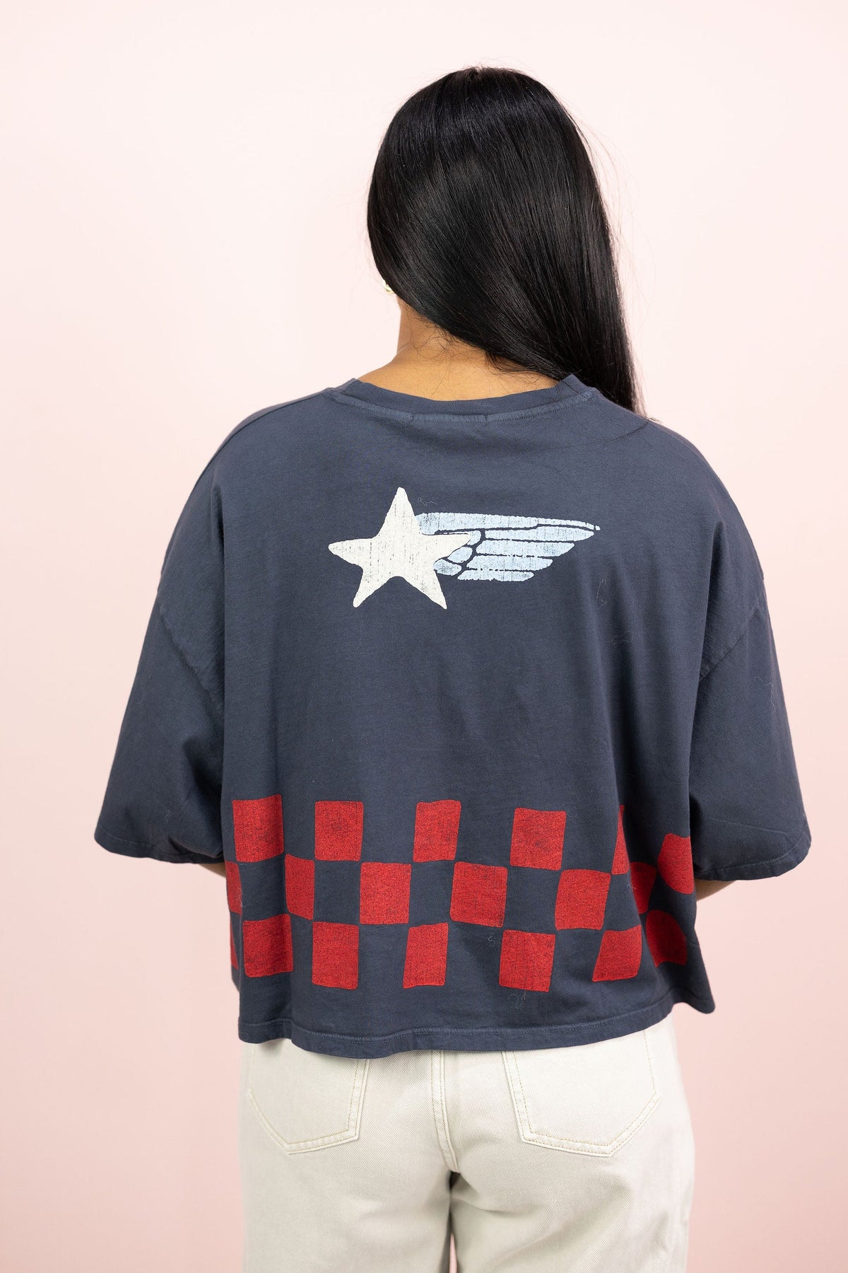 Yonkers Speedway OS Crop Tee