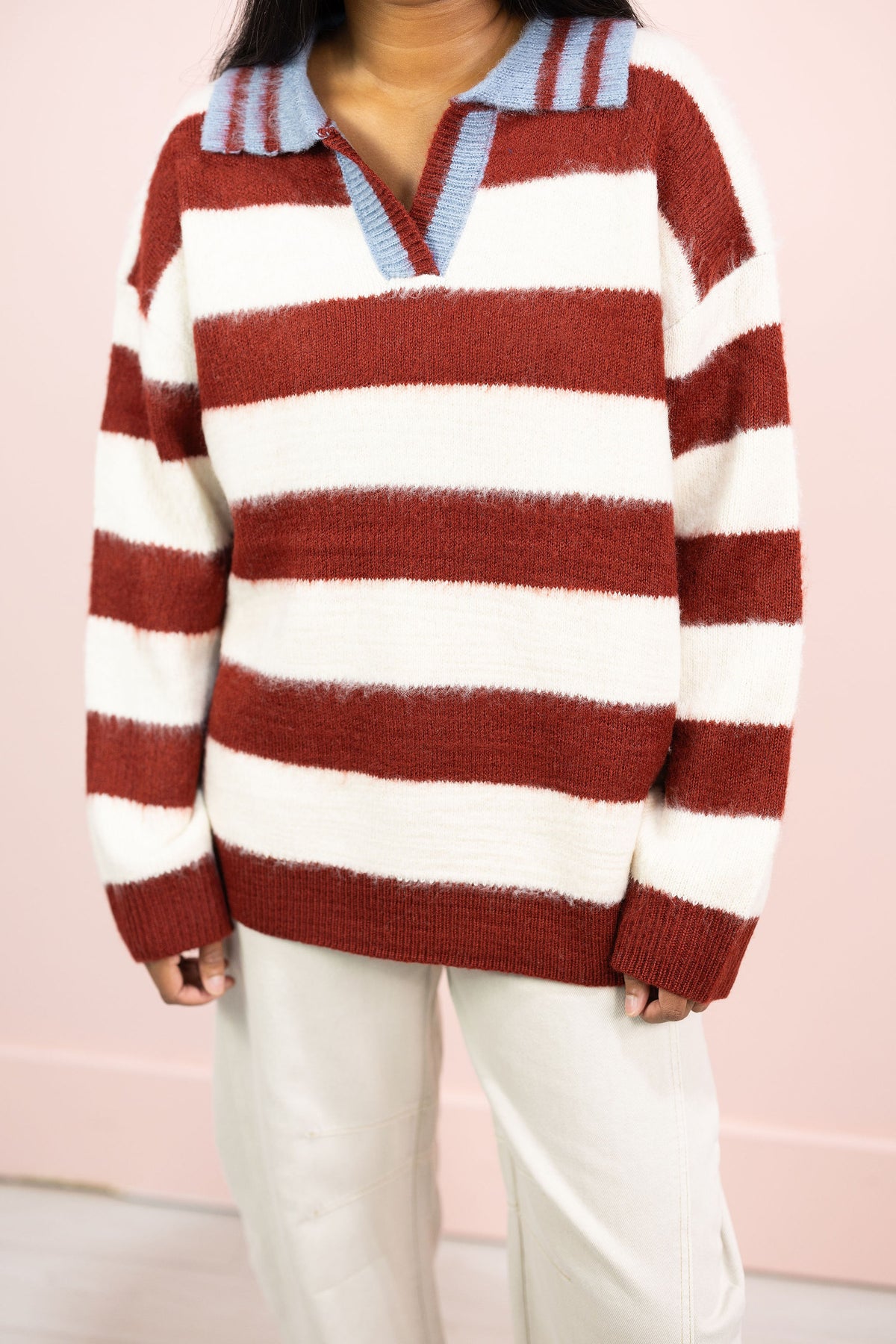 Oxford Stripe Sweater