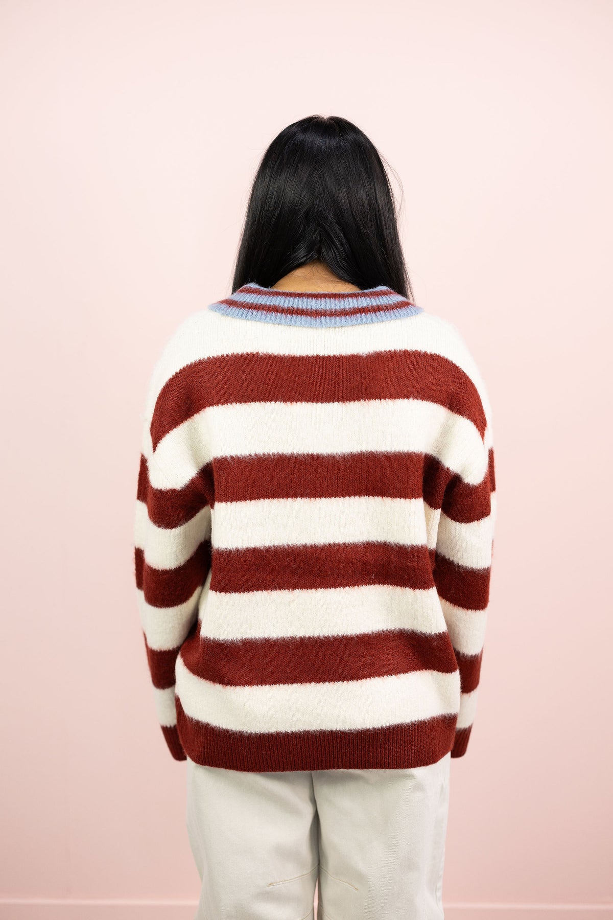 Oxford Stripe Sweater