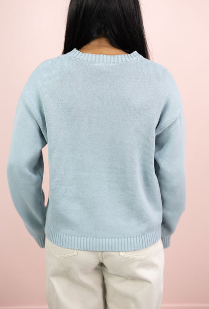 Sage Fish Sweater