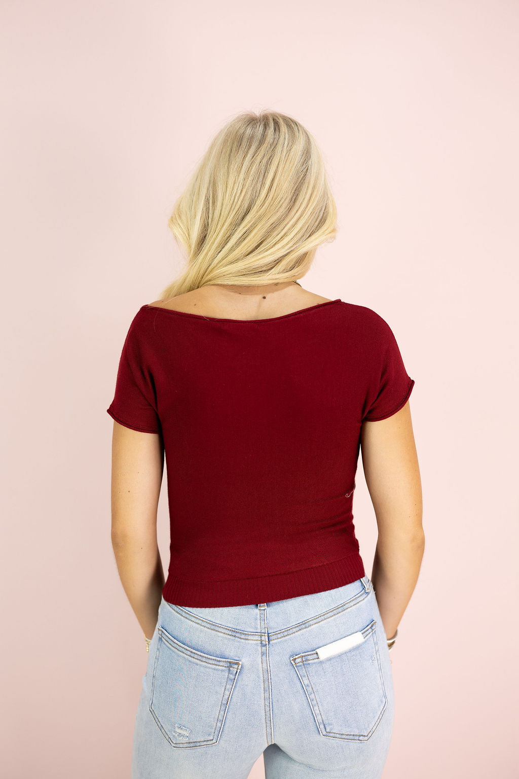 Darby Short Sleeve Knit Top