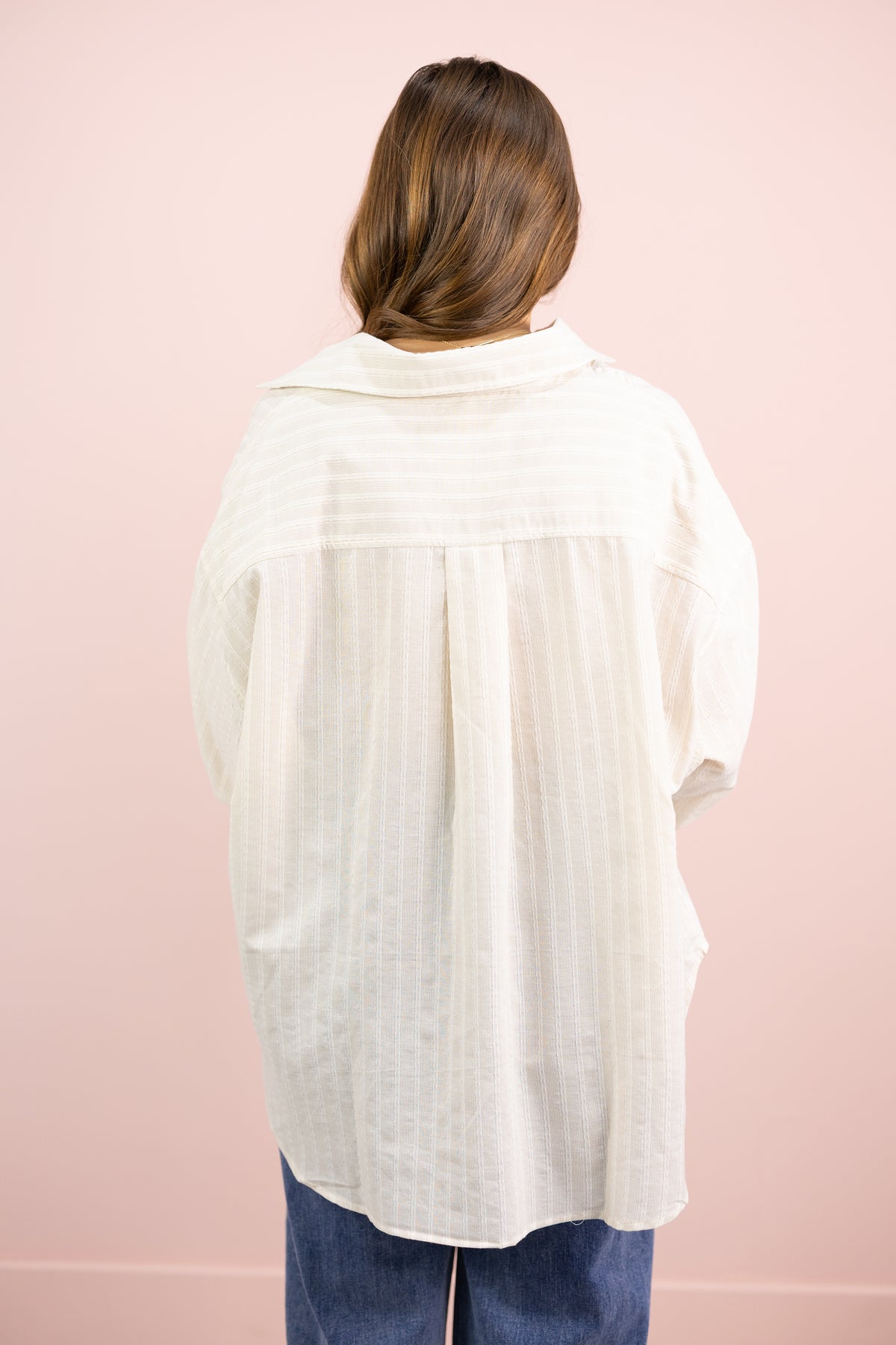 Oatmeal Oversized Shirt