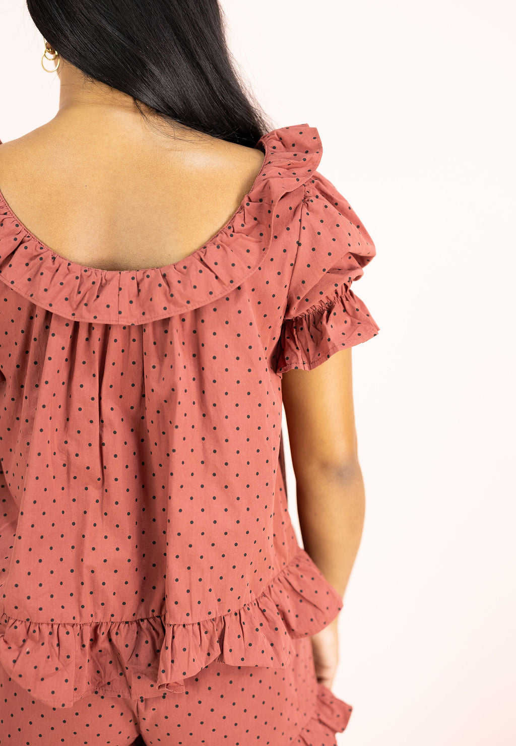 Rohan Polka Dot Ruffle Set of 2