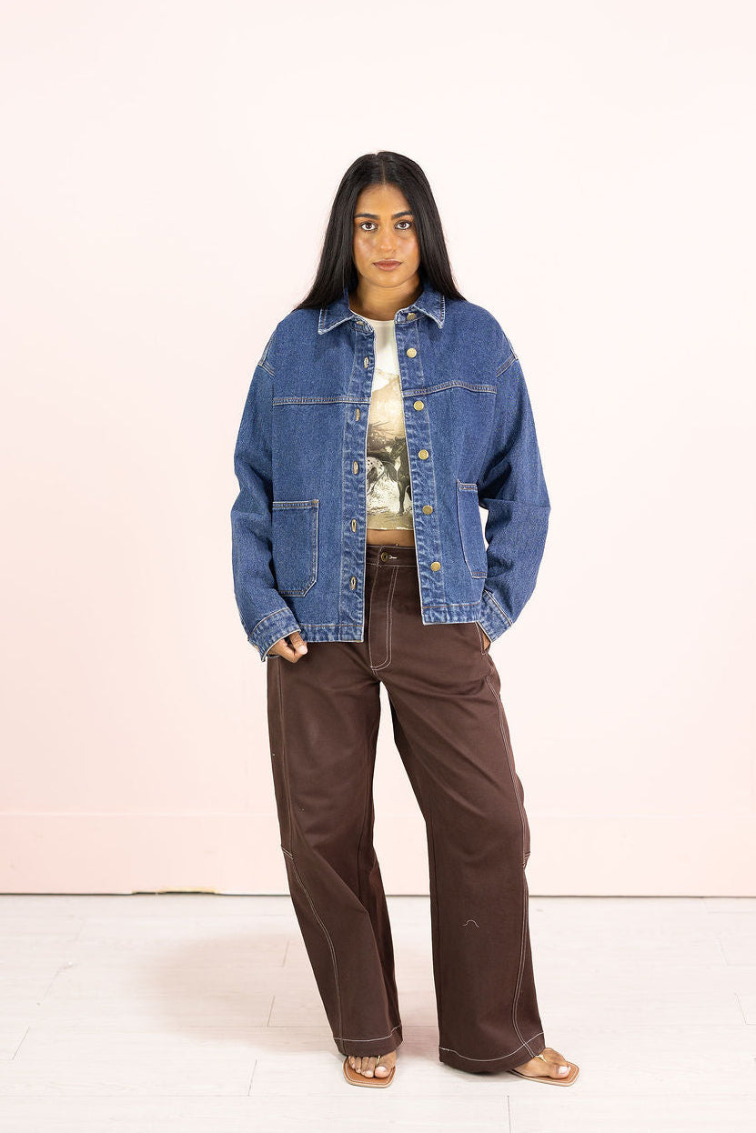 Double Pocket Denim Jacket