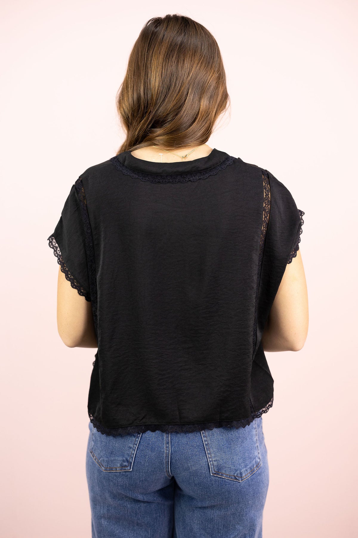 Valentina Black Blouse