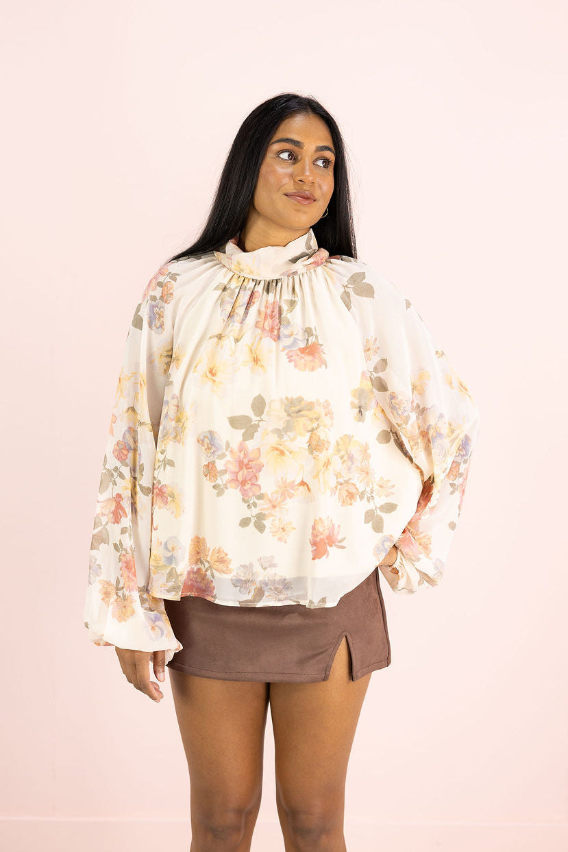 Poesie Floral Blouse
