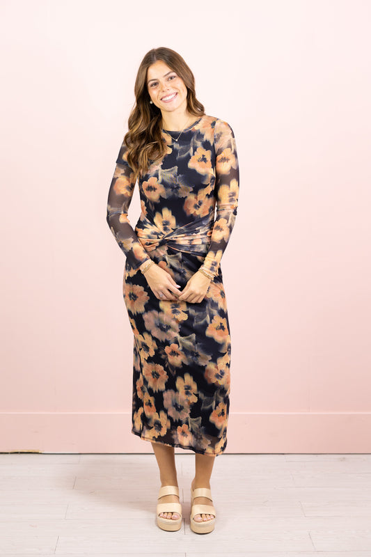 Garden Grit Maxi Dress