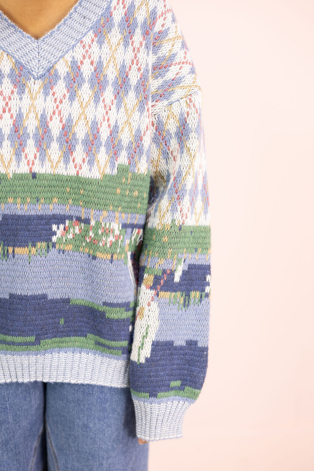 Golf Argyle Sweater