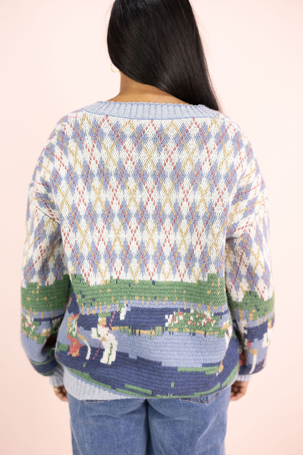 Golf Argyle Sweater