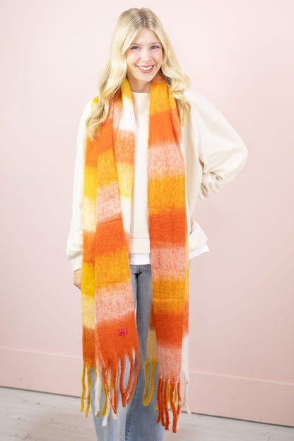 KC Red & Gold Scarf
