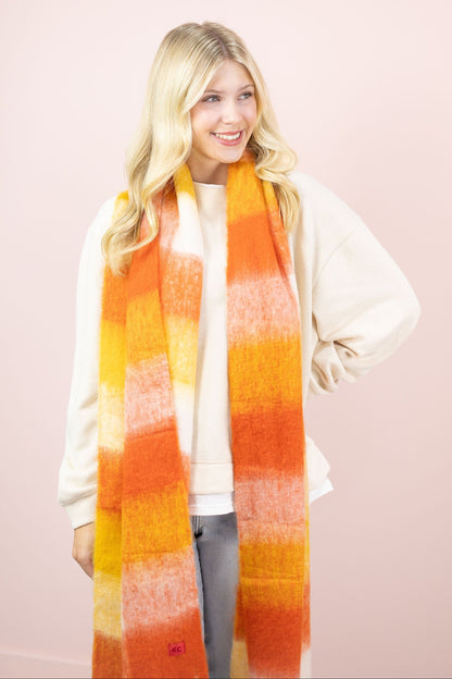 KC Red & Gold Scarf
