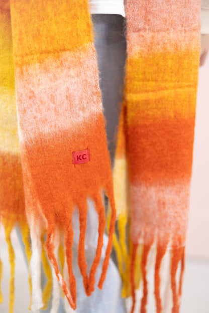 KC Red & Gold Scarf
