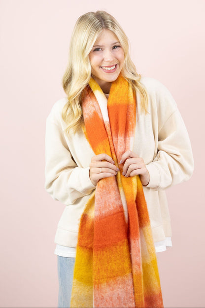 KC Red & Gold Scarf