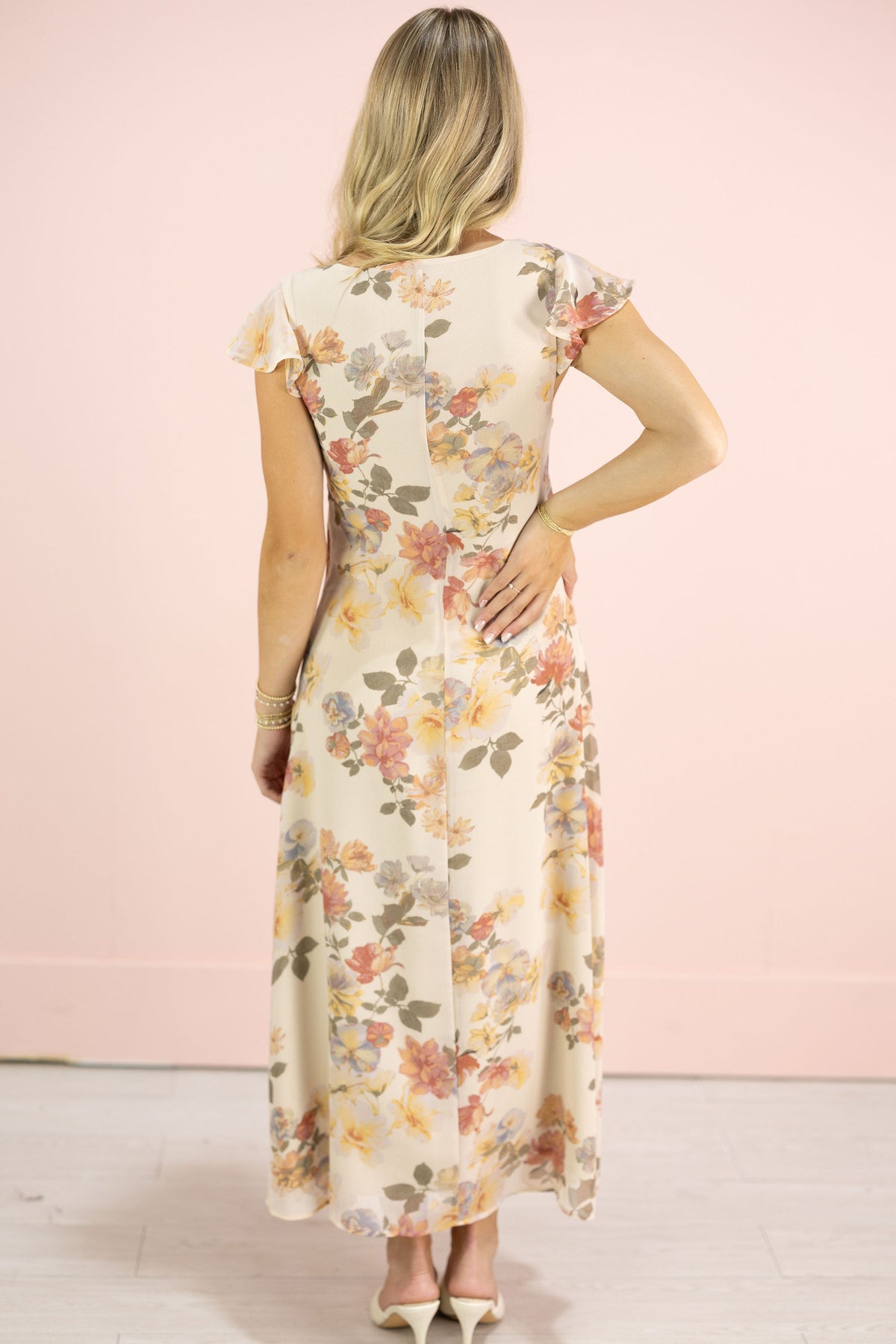Poesie Floral Maxi Dress