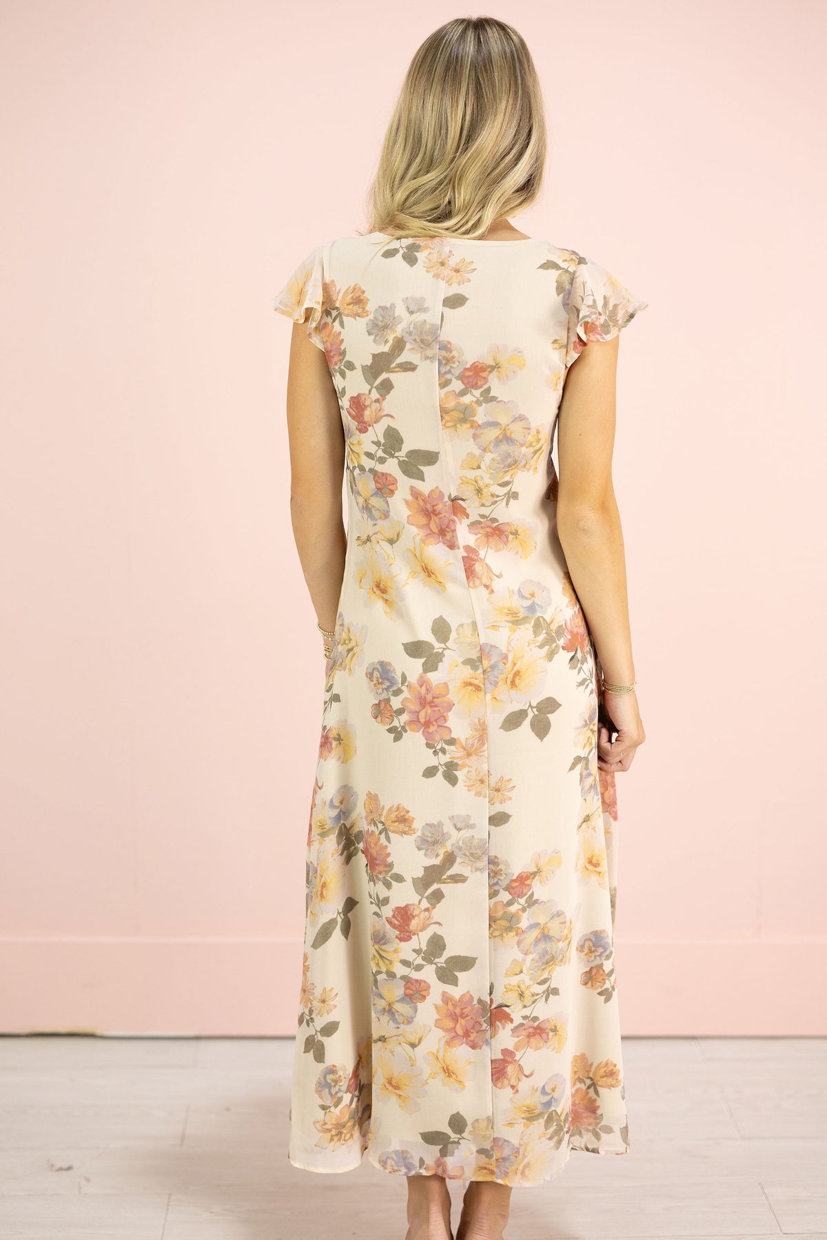 Poesie Floral Maxi Dress