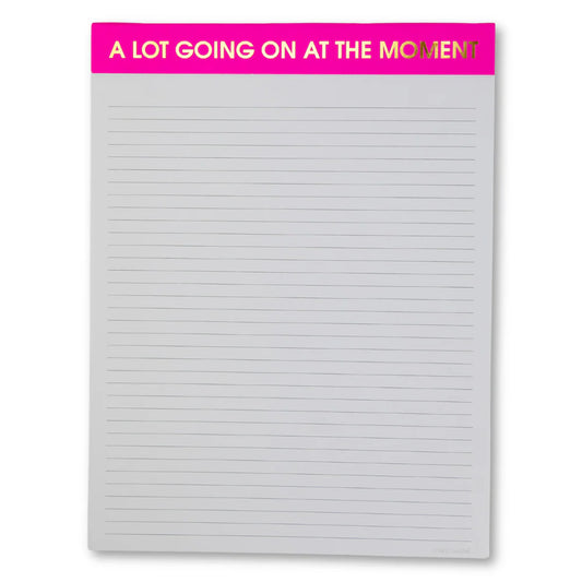 A Lot Going On Large Notepad - Clothe Boutique