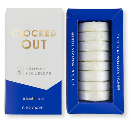 Clocked Out Shower Steamers - Island Citrus - Clothe Boutique