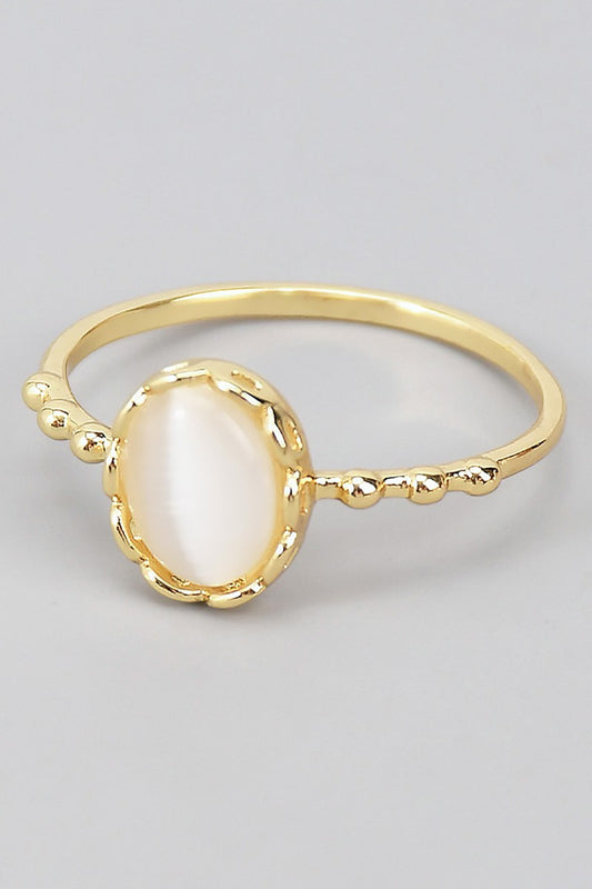 Textured Opal Ring