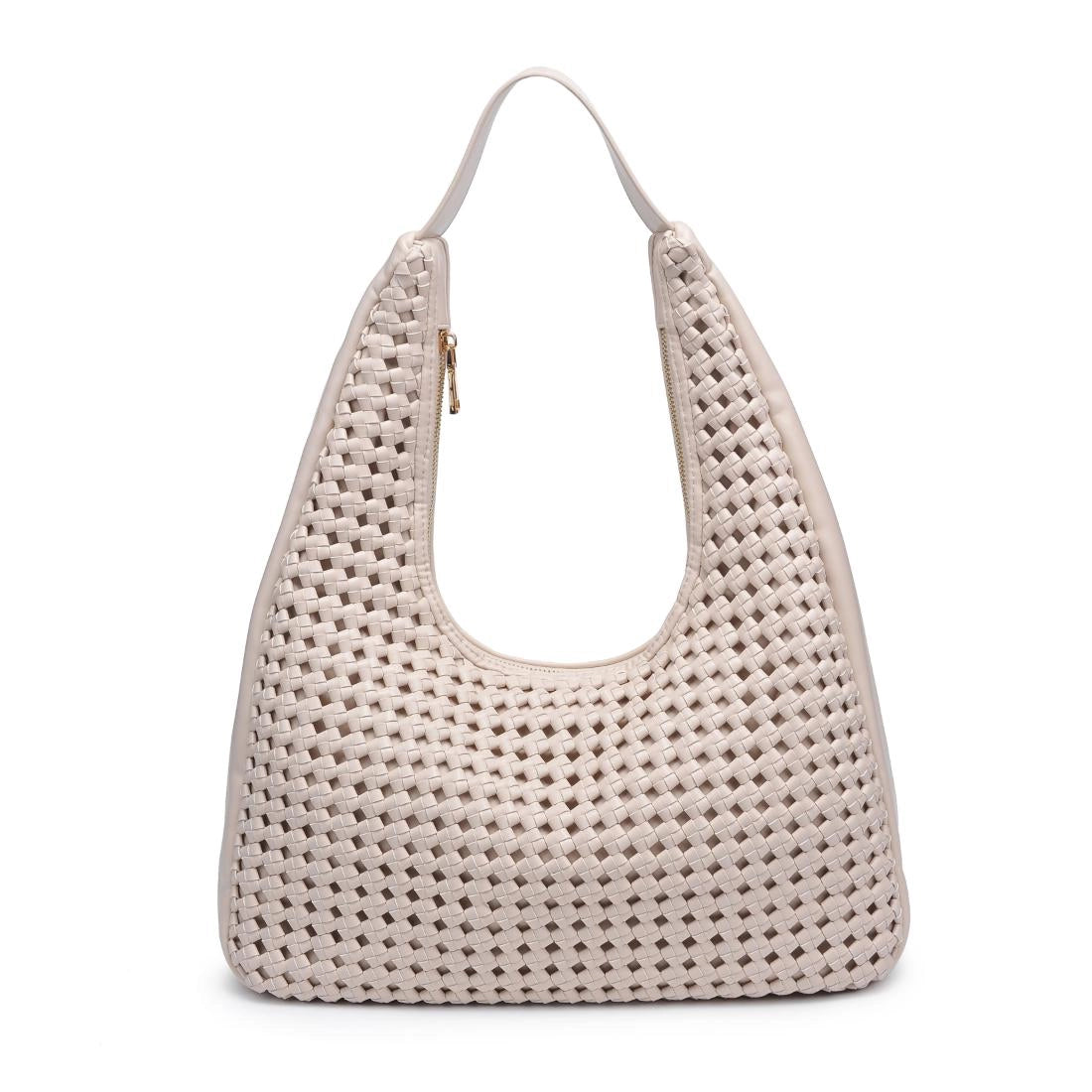 Renne Woven Hobo Purse Oat
