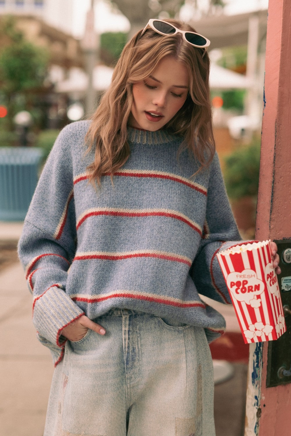 Tori Stripe Sweater