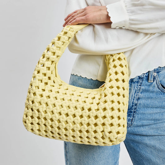 Richelle Yellow Hobo Purse