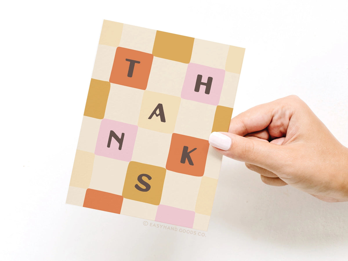Mod Check Thanks Card
