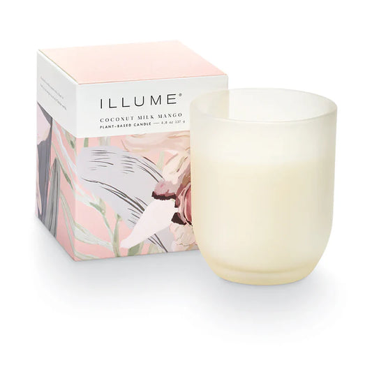 Small Glass Candle - Coconut Milk Mango - Clothe Boutique