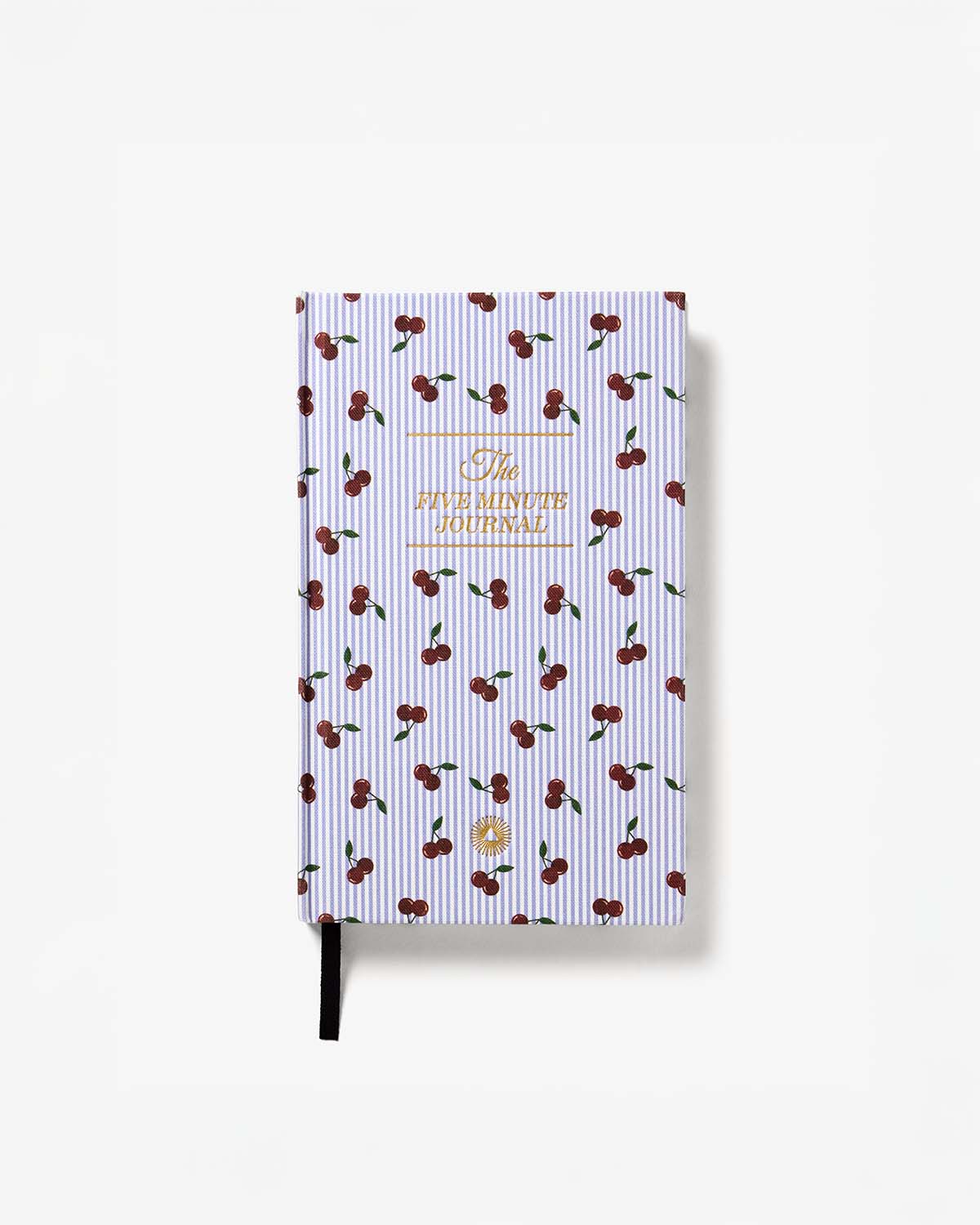 Cherry Stripe Five Minute Journal