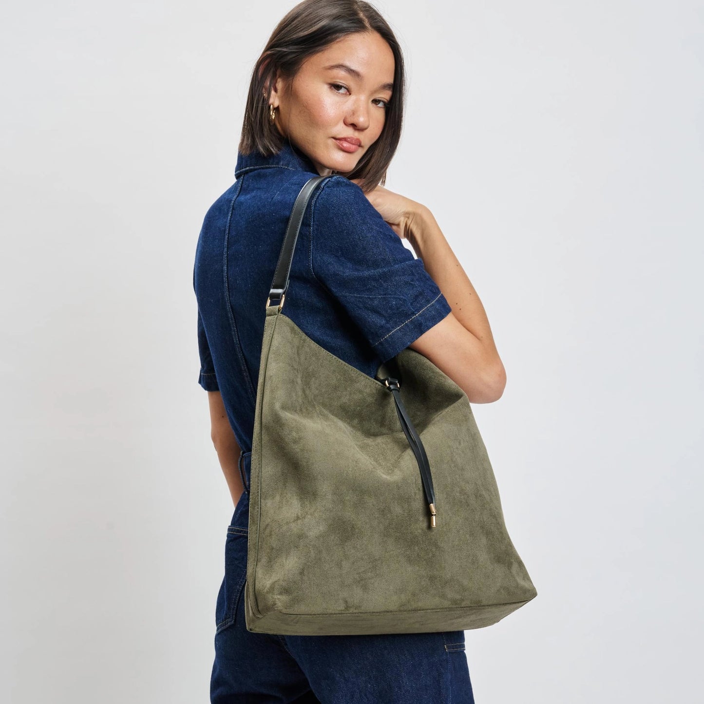 Felicity Olive Hobo Purse