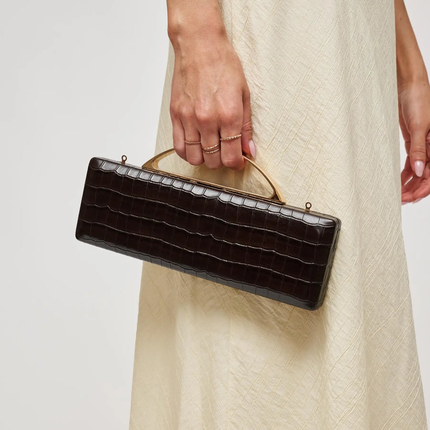 Banks Croc Clutch