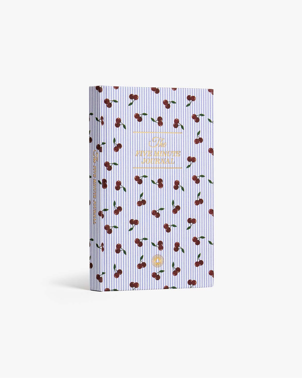 Cherry Stripe Five Minute Journal