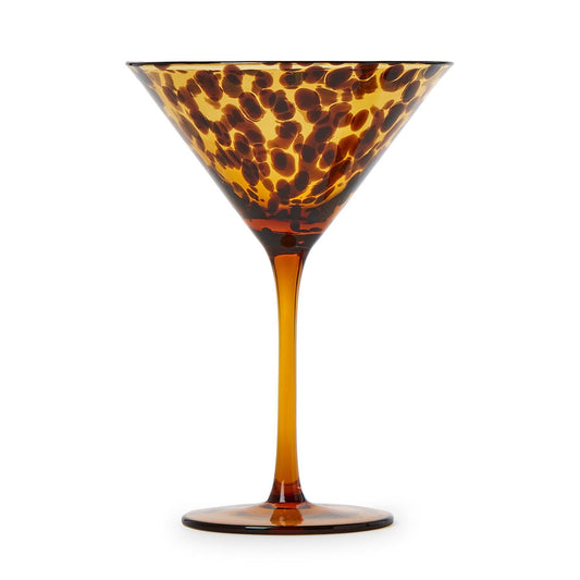 Tortoise Martini Glass - Clothe Boutique