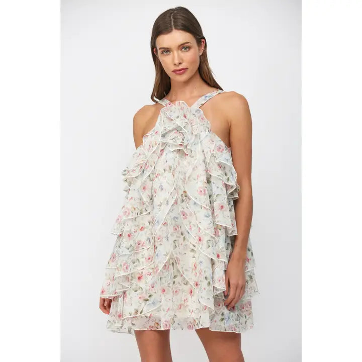 Emmy Frilly Ruffle Dress